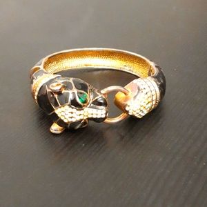 Embellished Jaguar bangle